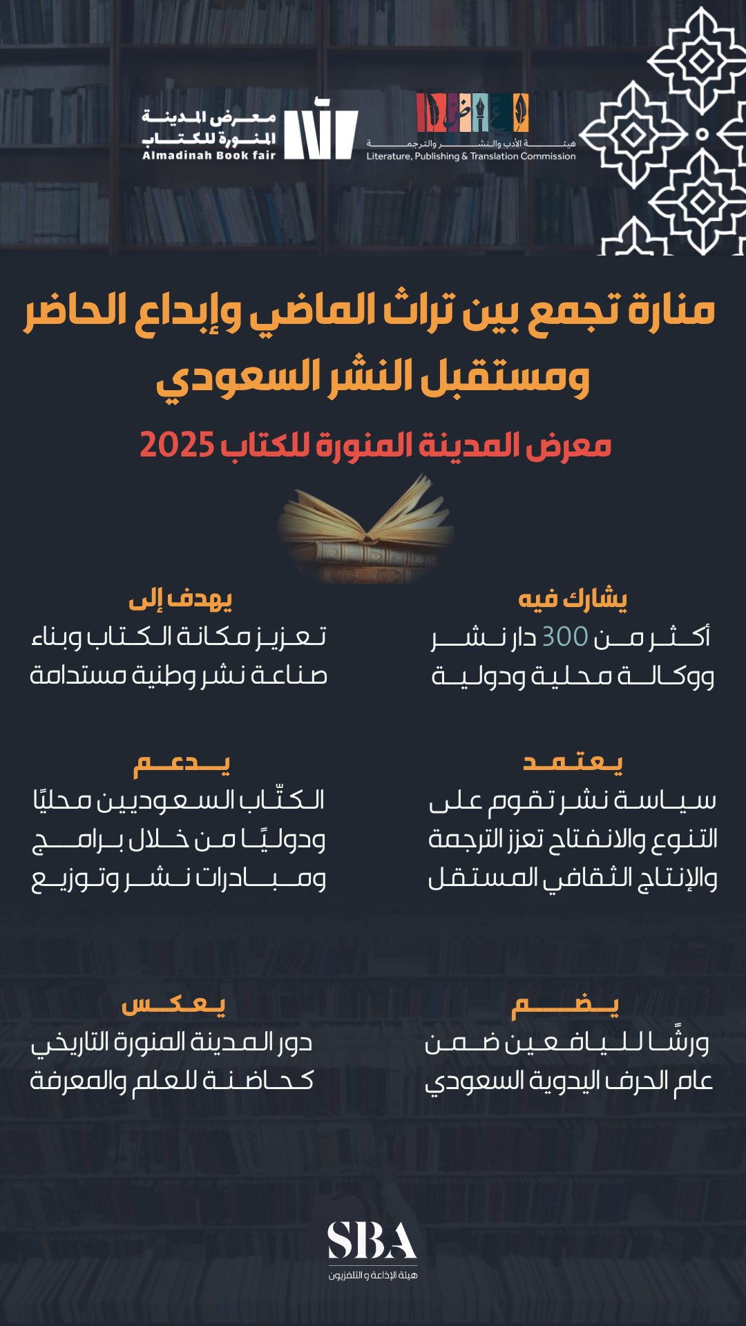 معرض المدينة للكتاب 2025؛ حراك ثقافي يجمع بين التنوع المعرفي، والحضور المجتمعي، والابتكار الثقافي. 