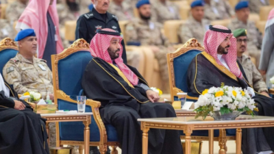  سمو ولي العهد يرعى حفل افتتاح مرافق قاعدة الملك سلمان الجوية بالقطاع الأوسط.